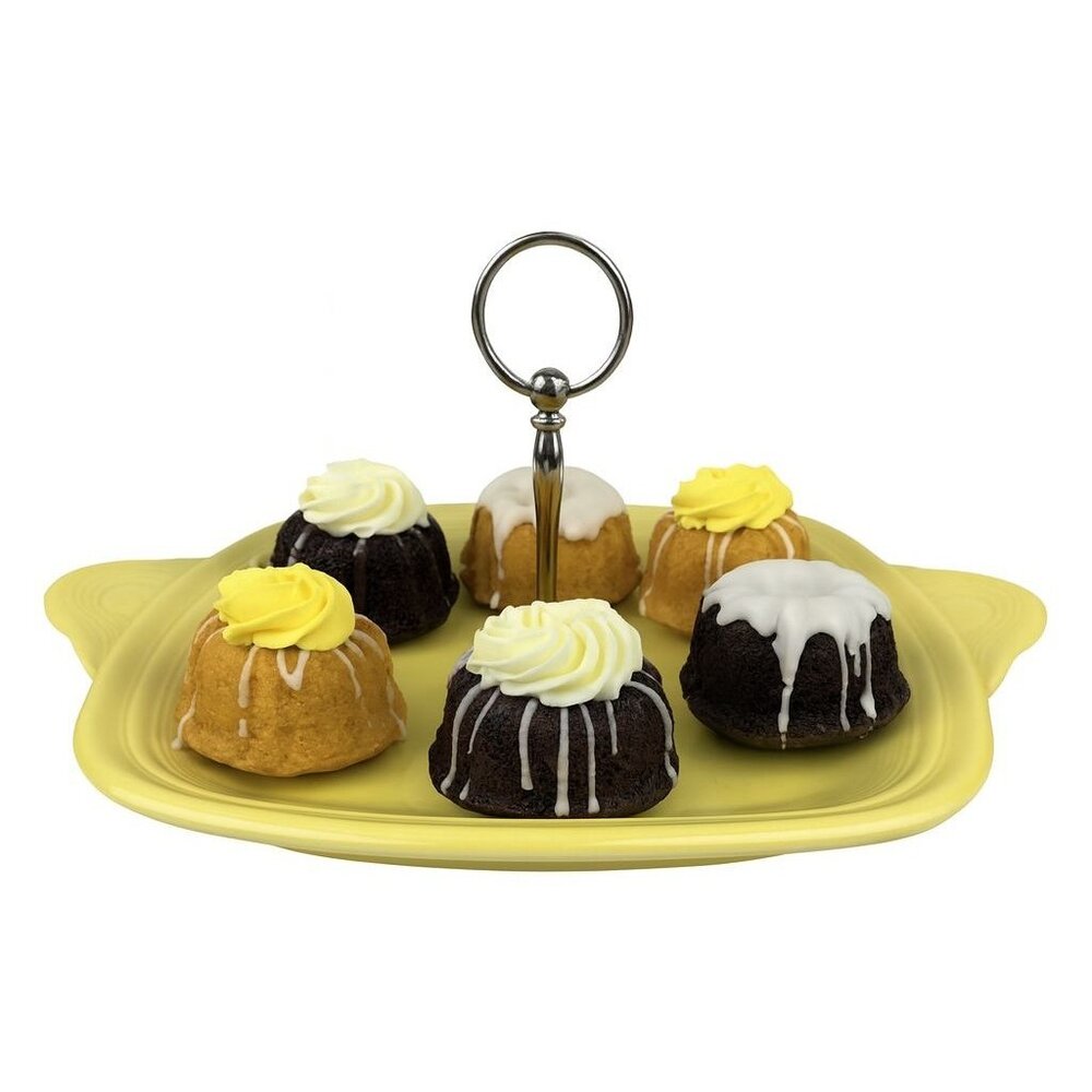 Fiestaware Fiesta Single Tier SERVING Server Plate Dish Platter Sunflower